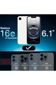 EVAX  iPhone 16e 2025 Uyumlu Temperli 9H Cam Ekran Koruyucu - 2