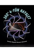 EVAX  (360° HAYALET) iPhone 16 Pro Max Uyumlu 360° 4 Yönden Görünmez Hayalet ESD Tam Cam Ekran Koruyucu - 5