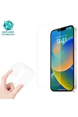 EVAX  (ESNEK NANO CAM) iPhone 14 Uyumlu Ultra Ince Darbe Korumalı Esnek Nano Ekran Koruyucu - 1