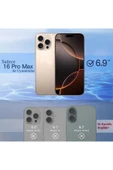 EVAX  (ARMOR TAM) Iphone 16 Pro Max Uyumlu Hizalama Aparatlı Tam Kaplayan Cam Ekran Koruyucu - 2