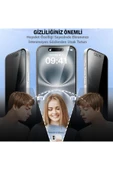 EVAX  (GUARD HAYALET) Iphone 16 Plus Uyumlu Hayalet Özellikli Tam Kaplayan Guard Serisi Cam Ekran Koruyucu - 2