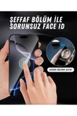 EVAX  (360° HAYALET) iPhone 16 Pro Max Uyumlu 360° 4 Yönden Görünmez Hayalet ESD Tam Cam Ekran Koruyucu - 4