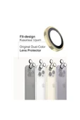 EVAX (SAFİR) Iphone 14 Pro Max / 14 Pro Uyumlu Safir Kamera Lens Koruyucu Takma Aparatlı Kolay Kurulum - 3