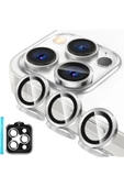 EVAX (SAFİR) Iphone 15 Pro Max / 15 Pro Uyumlu Safir Kamera Lens Koruyucu Takma Aparatlı Kolay Kurulum - 1