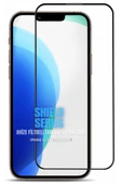 EVAX  iPhone 13 ile Uyumlu 6D Tam Kaplayan 9H Temperli ESD Anti-Statik HD+ Cam Ekran Koruyucu - 1
