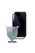 EVAX  (SHIELD HAYALET) Iphone 14 Pro Max Uyumlu Hayalet Özellikli Esd Anti-static Cam Ekran Koruyucu - 1