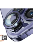 EVAX (SAFİR) Iphone 14 Pro Max / 14 Pro Uyumlu Safir Kamera Lens Koruyucu Takma Aparatlı Kolay Kurulum - 1