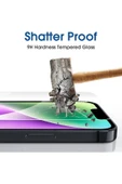 EVAX  (2 CAM + 2 LENS) iPhone 14 Plus Uyumlu 2 Adet Ekran Koruyucu ve 2 Adet Kamera Lens Koruyucu - 5