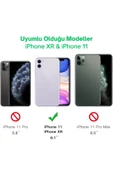 EVAX  iPhone XR ile Uyumlu 6D Tam Kaplayan 9H Temperli ESD Anti-Statik HD+ Cam Ekran Koruyucu - 2