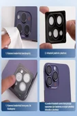 EVAX (SAFIR) Iphone 16 / 16 Plus Uyumlu Safir Kamera Lens Koruyucu Kolay Kurulum Aparatlı - 2
