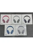 EVAX  P9 Bluetooth 5.0 Wireless Kablosuz Mikrofonlu /Aux/Hafıza Kartı/ Kulaküstü Kulaklık - 2
