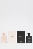DEFACTO  BLACK VE PİNK SET PARFÜM - 5