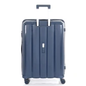 MÇS Bavul Orta ve Kabin 2li Set Kırılmaz Silikon Valiz V305 Laci thumbnail 4