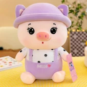 Sevimli Domuz Peluş Oyuncak - Yeşil 75cm - 4