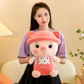 Sevimli Domuz Peluş Oyuncak - Yeşil 75cm - 6
