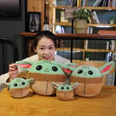 Yoda Bebek Peluş Oyuncak Bebek - 22cm - 7