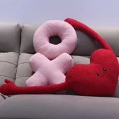 Aixin O Harfi Peluş Yastık - 30cm - 9
