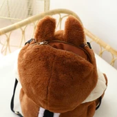 Açık Kahverengi Sincap Peluş Oyuncak - Büyük 60cm - 8