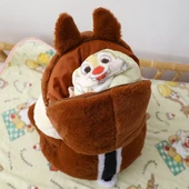 Açık Kahverengi Sincap Peluş Oyuncak - Büyük 60cm - 3
