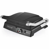 Conti CG-320 Bestost 2000W 6 Dilim Tost & Izgara Makinesi - Siyah - 1