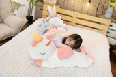 Mavi Unicorn Peluş Oyuncak - 100cm - 11