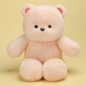 Peluş Oyuncak Ayı - Kahve Rengi - 45cm - 5