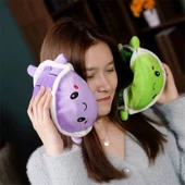 Çift Taraflı Kaplumbağa Peluş Oyuncak - Mor 20cm - 11