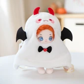 Peluş Oyuncak Bebek Omuz Çantası - Bir Numara - 20cm - 7
