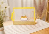 Çizgi Film Peluş Kimlik Kartı Tutucu - Köpek Poposu - 33.5x25cm - 1