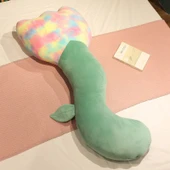 Çiçek Şeklinde Bacak Yastığı Peluş Oyuncak - Pembe - 70cm - 4