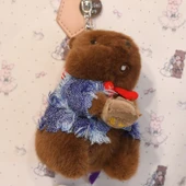 Kahverengi Peluş Dağ Sıçanı Oyuncak - Kükreyen - 21cm - 6
