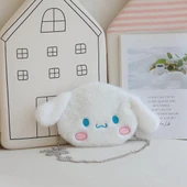 Peluş Zincirli Çanta - Çizgi Film Stil - Da Er Gou, 22x18cm - 7