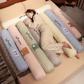 Çizgi Film Lateks İpek Uzun Yastık - Ördek - 140cm thumbnail 5