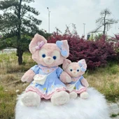 70-79cm Oyuncak Bebek Giysisi - M Beden Mor Papatya Elbise - 9