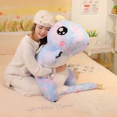Mavi Bebek Ejderha Peluş Oyuncak - 170cm - 11
