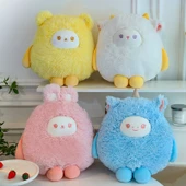 Yumuşak Peluş Oyuncak - Mavi Unicorn - 30cm - 3