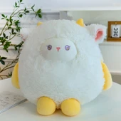 Yumuşak Peluş Oyuncak - Mavi Unicorn - 30cm - 4