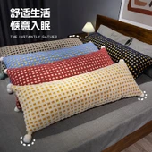 Kuzu Yünü Uzun Yastık Peluş Oyuncak - Kırmızı 60cm thumbnail 7