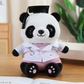 Buketli Peluş Panda Oyuncak - Tek Boyut - 6