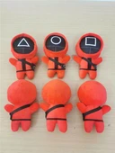 Squid Game Peluş Oyuncak Bebek - Üçgen İşlemeli 30cm - 10