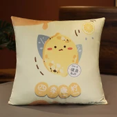 Meyveli Peluş Yastık 45cm - Dört Mevsim Limon - 2