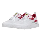 Puma Ferrari Trinity-P White-P Silver-Rosso Corsa Erkek Sneaker thumbnail 3