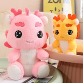 Sarı Xiangyun Ejderha Peluş Oyuncak Bebek - 50cm - 7