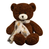 Çilek Aşkı Peluş Oyuncak Ayı - Süt Beyazı - 36cm - 12