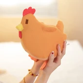 Stardew Valley Tavuk Peluş Oyuncak Bebek - Kahverengi - 20cm - 10