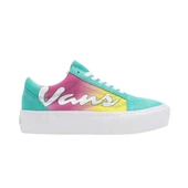 Vans Ua Old Skool Platform Spring Fade Turkuaz Sneaker thumbnail 1