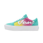 Vans Ua Old Skool Platform Spring Fade Turkuaz Sneaker thumbnail 3