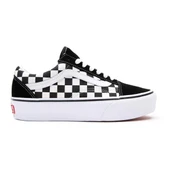 Vans Ua Old Skool Platform Damalı Sneaker - 1