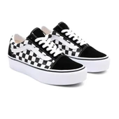 Vans Ua Old Skool Platform Damalı Sneaker - 2