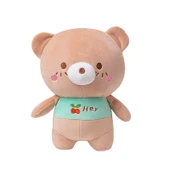 Dudu Küçük Peluş Oyuncak Bebek - Pembe Domuz - 23CM - 12
